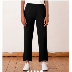 ADAY Straight Up Black Pant Trouser